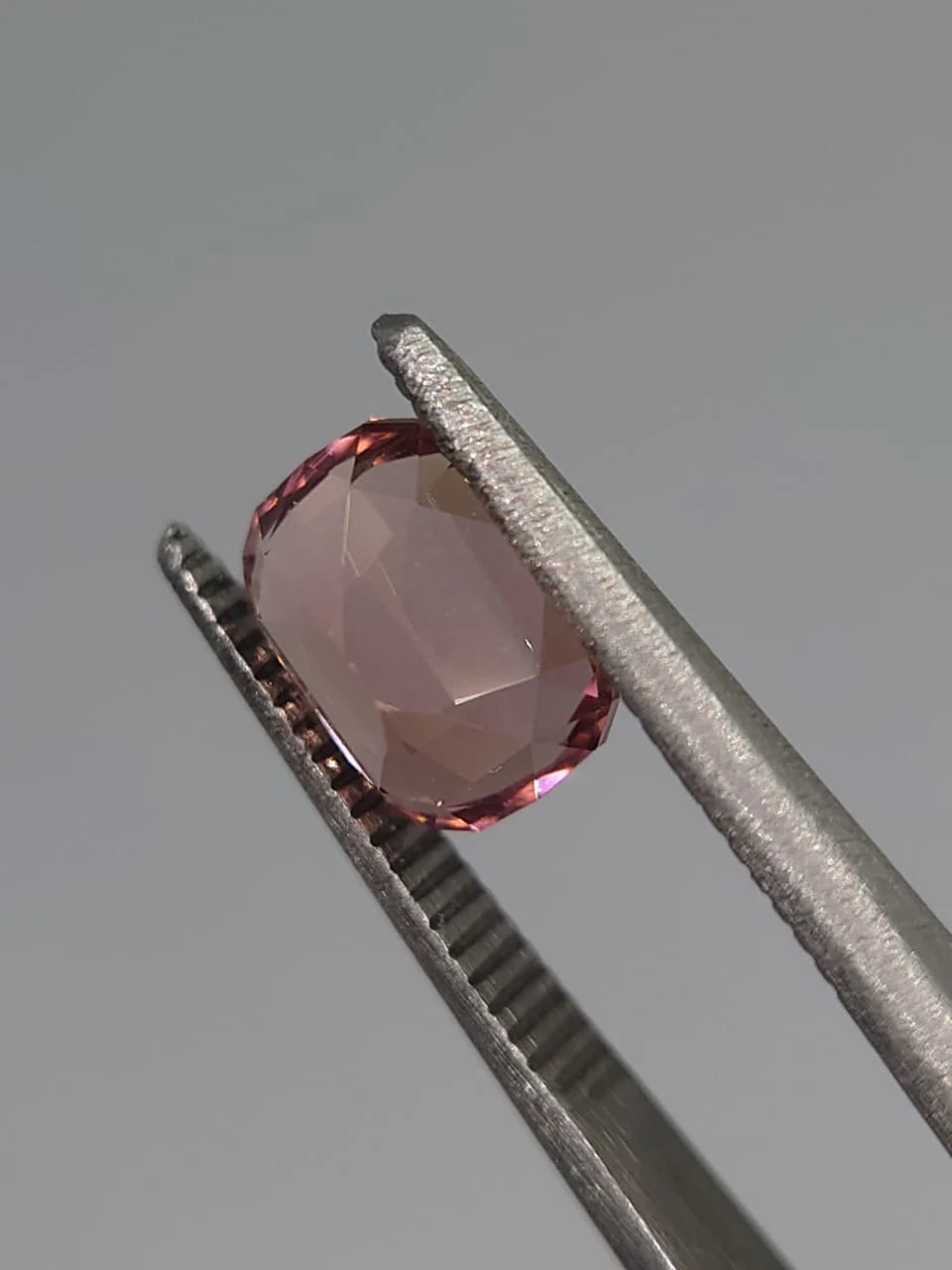 1.4ct Natural Peachy Pink Tourmaline Loose Gemstone from Afghanistan — view 5